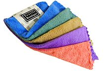 Набор салфетки из микрофибры для уборки Textile Boutique 30х30 см, 5 штук/уп