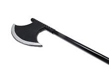 Топор Стражника карнавальный, черный, пластмассовый, длина 100 см