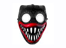 Маска Килли Вилли черная,карнавальная, пластмассовая, размер 23*17*8 см