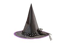 Колпак Ведьмы с Серебристыми Звездами 9425E, черный, размер 54 