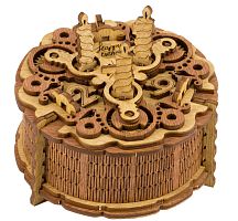 Головоломка "Подарочный бокс: Торт именинника", деревянная, возраст 14+