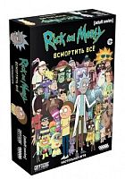 Настольная печатная игра "Рик и Морти. Всмортить всё", 2-5 игроков, возраст 18+