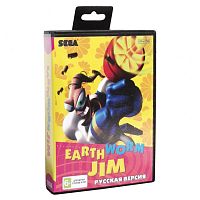 Картридж 16bit одноигровый EARTHWORM JIM 1 24Мб