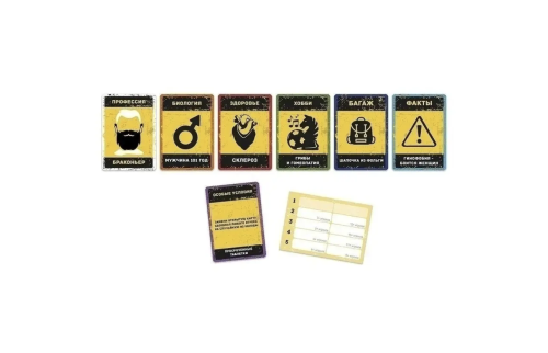 Настольная карточная игра "Бункер" 18+ фото 3 Настольная карточная игра "Бункер" 18+ фото 3