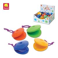 Кастаньеты пластмассовые (музыкальный инструмент) HALILIT Ø 6 см