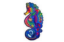 Деревянный пазл Морской конек Mysterious Hippocampus A4, размер 21 х 30 см